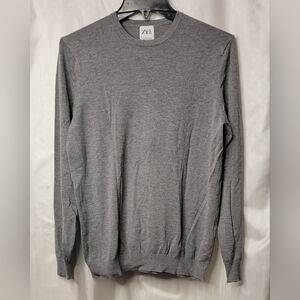 Zara crew neck pullover sweater